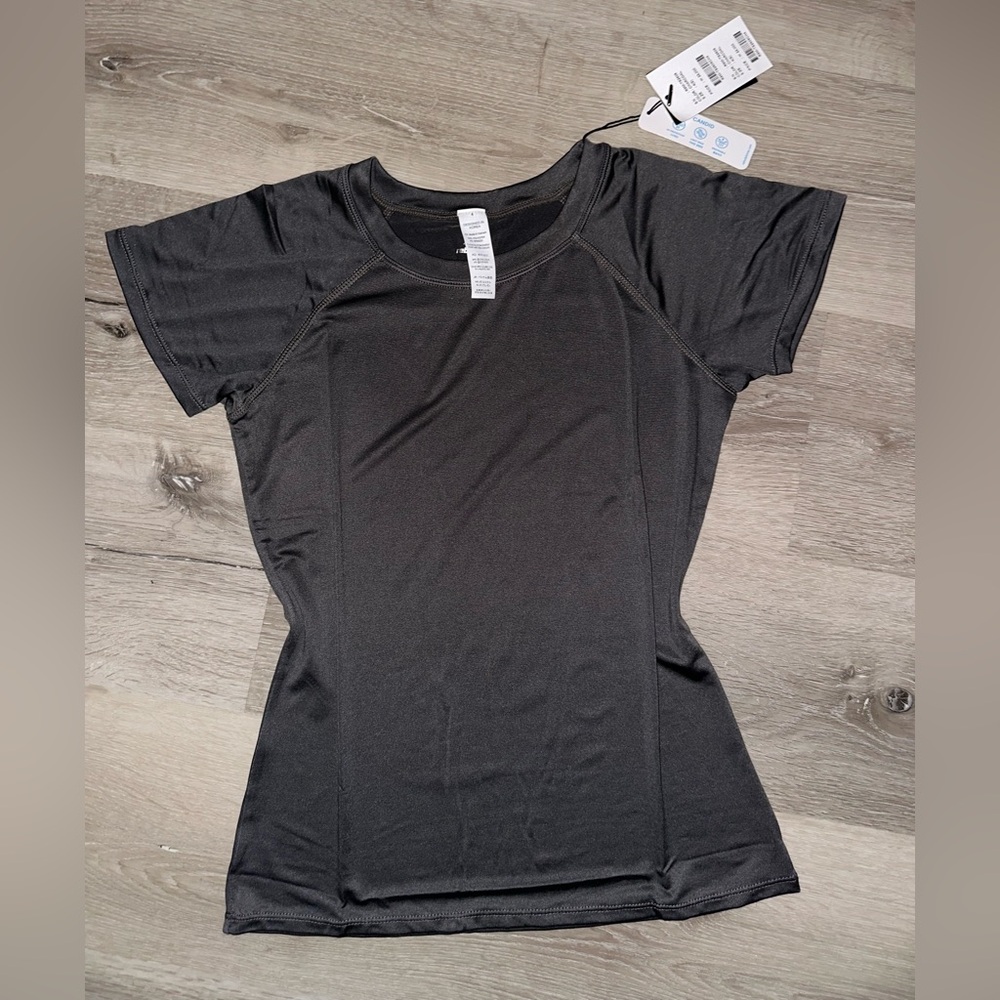 Women's Charcoal Short Sleeve Tee